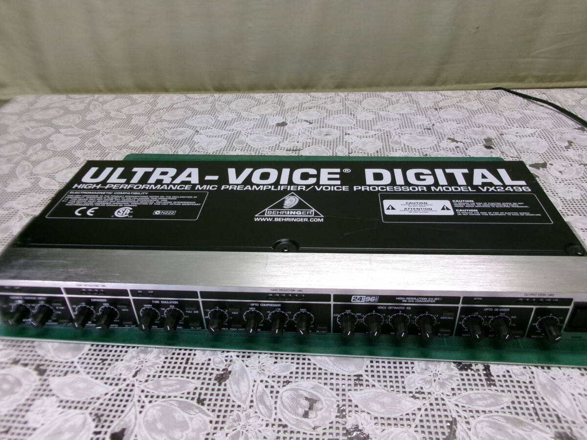#VX2496-2 BEHRINGER HIGH-PERFORMANCE MIC PREAMPRIFIER / микрофонный предусилитель Behringer высокий faiSSB,AM звук ...