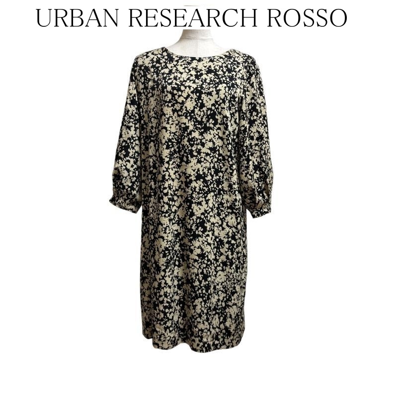 URBAN RESEARCH ROSSO アーバンリサーチロッソ　リバーシブル　ワンピース　膝丈　長袖　冬