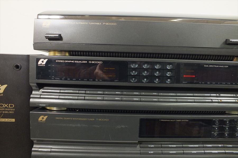 □ SANSUI サンスイ G-900XD T-900XD A-900XD CD-900XD D-900XD □ SANSUI サンスイ G-900XD T-900XD A-900XD CD-900XD D-900XD