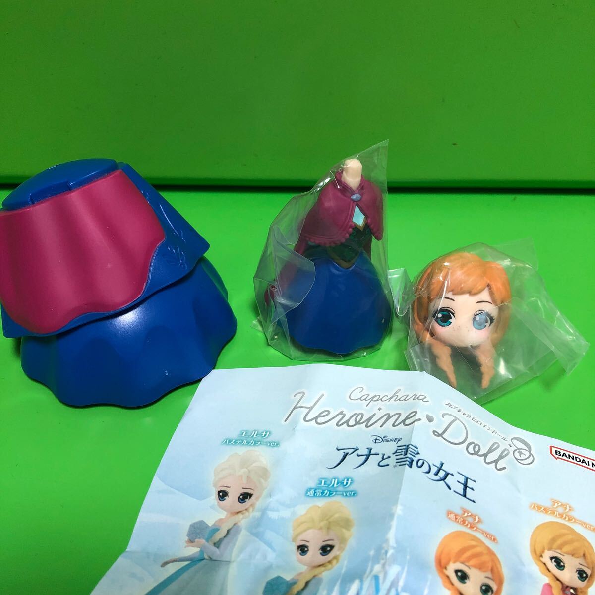 Disney ディズニー カプキャラ ヒロインドール ■ アナと雪の女王 エルサ【定形外送料290円】フィギュア ガシャポン ガチャ_画像1