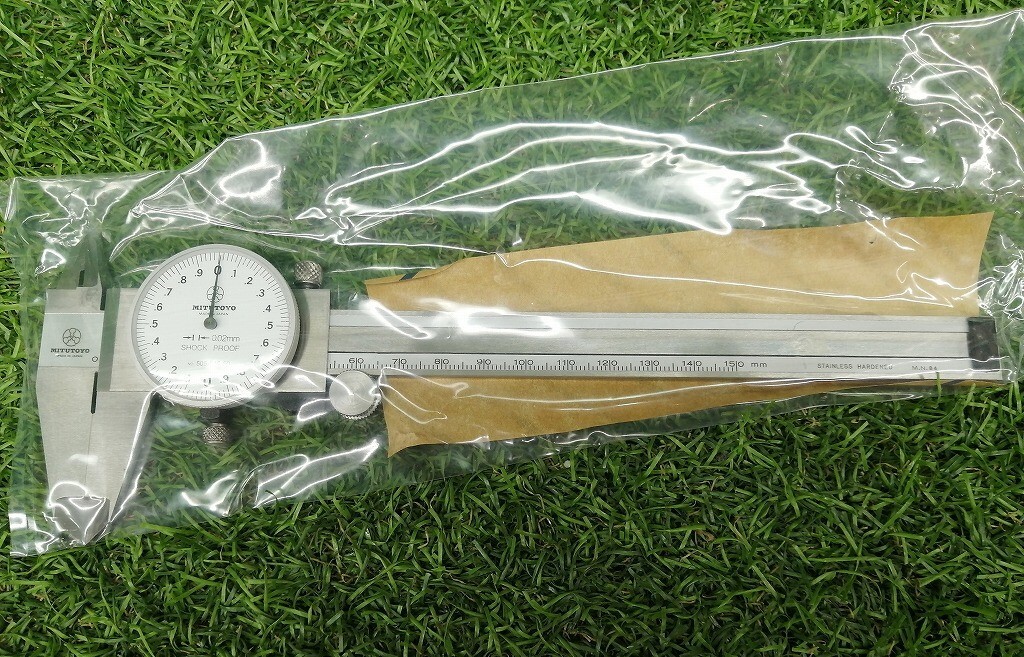  unused goods Mitutoyomitsutoyo measurement range 0~150mm dial vernier calipers 505-646-50 [2]