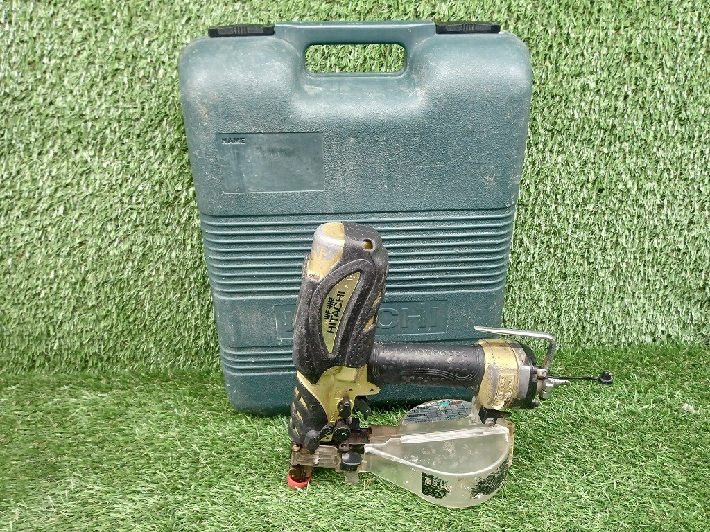 中古 HITACHI 日立工機 41mm 高圧 ねじ打機 WF4H2 【4】 中古 HITACHI 日立工機 41mm 高圧 ねじ打機 WF4H2 【4】