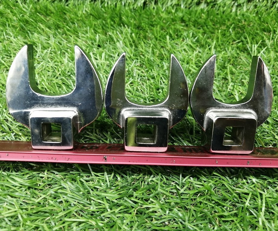 中古品 SNAP-ON スナップオン 不揃い 3/8 クローフットオープン 中古品 SNAP-ON スナップオン 不揃い 3/8 クローフットオープン
