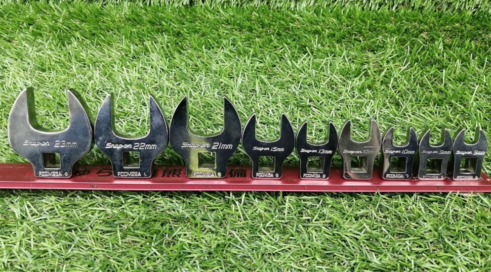 中古品 SNAP-ON スナップオン 不揃い 3/8 クローフットオープン 中古品 SNAP-ON スナップオン 不揃い 3/8 クローフットオープン