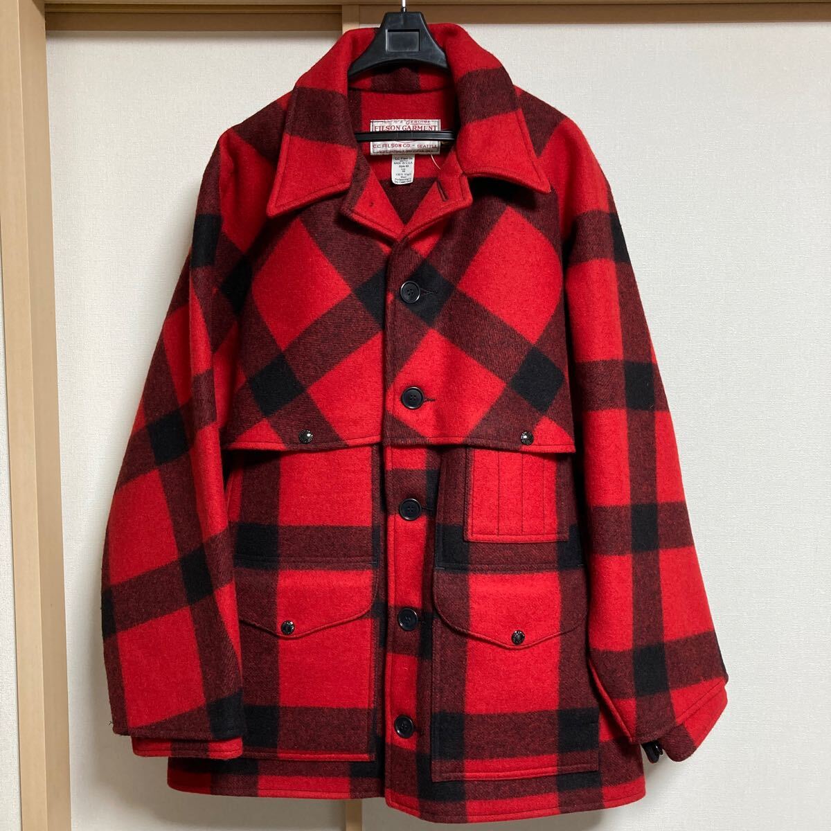 16320円 【美品】FILSON フィルソン ダブルマッキーノクルーザー 16320円 【美品】FILSON フィルソン ダブルマッキーノクルーザー