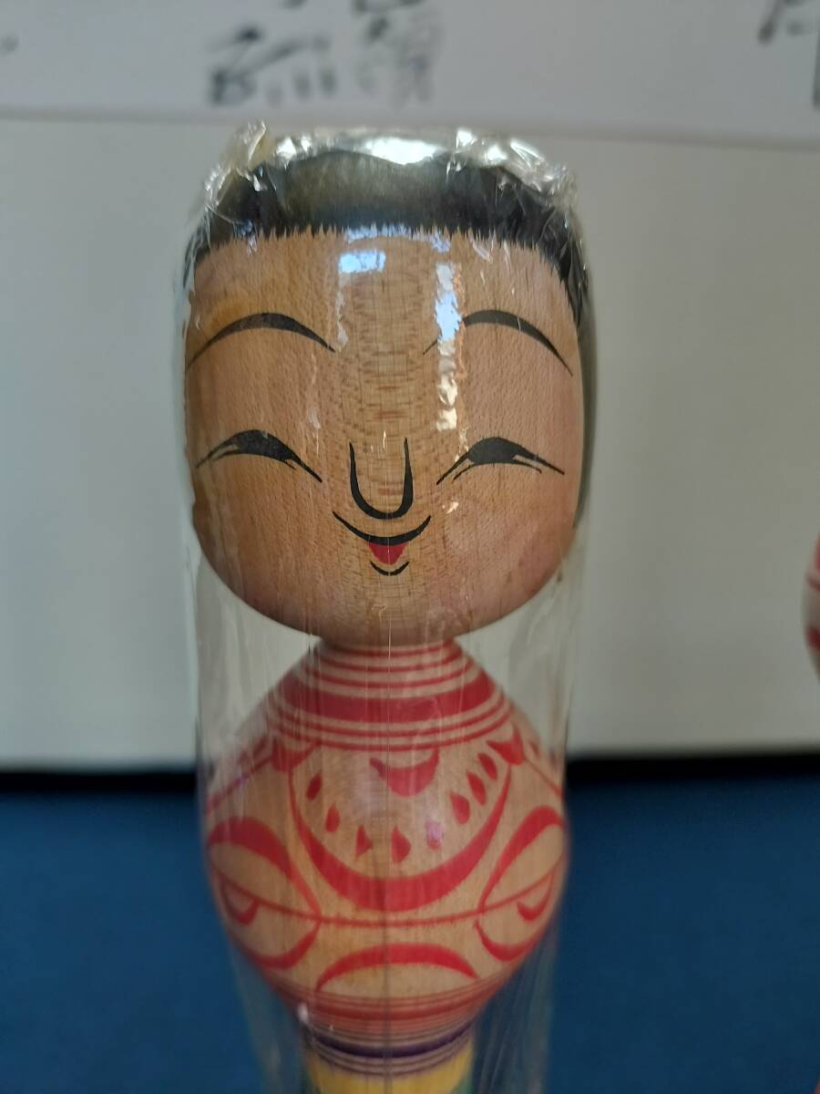 人気 花 30cm 37cm 盛みつお だるま絵 こけし 伝統こけし 津軽系 2体 こけし