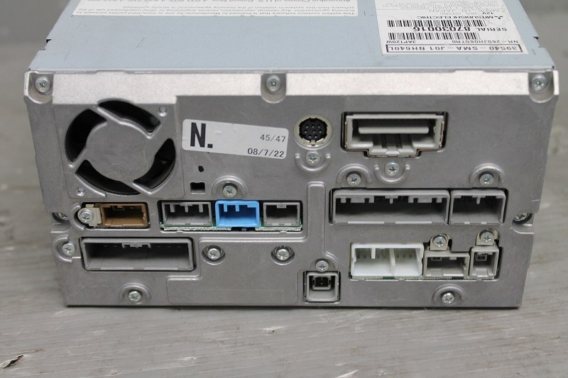 ストリーム RSZ 前期 (RN8 RN6 RN7 RN9) 純正 HDDナビ 2010年 39540-SMA-J01 カーナビ インターナビ p047625