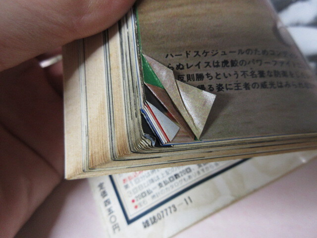 「月刊プロレス　1979．11」R木村対ニックAWA、IWAダブル戦　豬木対シンNWF　Nロイヤル対原　ベースボールマガジン社 