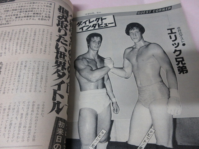 「月刊プロレス　1979．7」MSGシリーズ決勝猪木対ハンセン　熊殺しウイリー　　ベースボールマガジン社_画像6