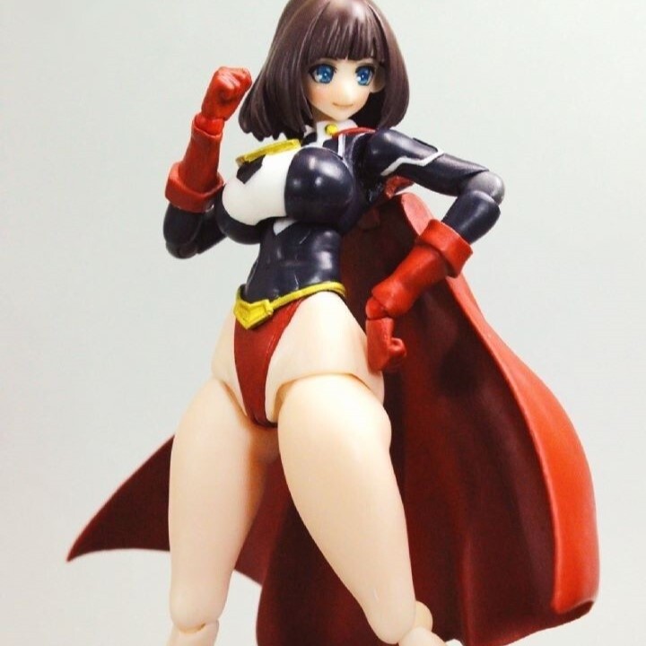 メタルガール 可動 カラーレジン 1/12 ガレージキット 未塗装 組立て式 レジン キット