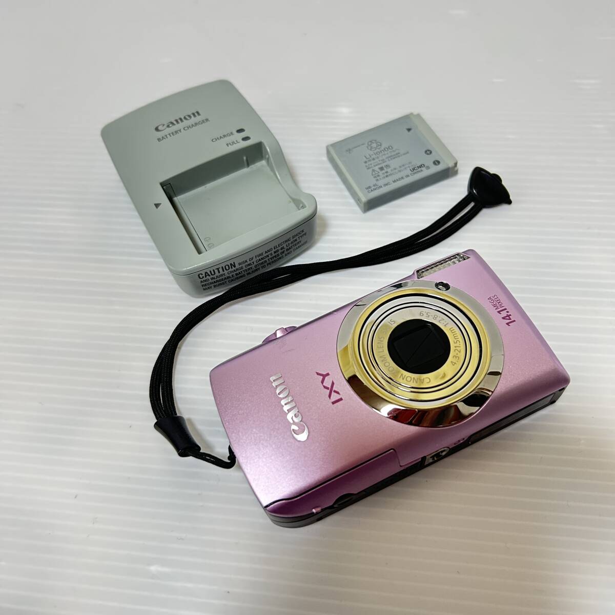 Canon キャノン IXY イクシー 10S コンパクトデジタルカメラ14.1 MEGA PIXELS PC1467 ピンク 