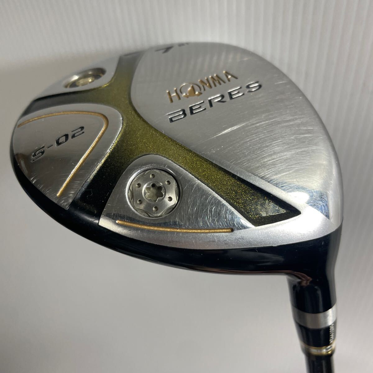 希少 3スター HONMA BERES S-02 7W 21° ARMRQ6 49 SRフレックス 希少 3スター HONMA BERES S-02 7W 21° ARMRQ6 49 SRフレックス