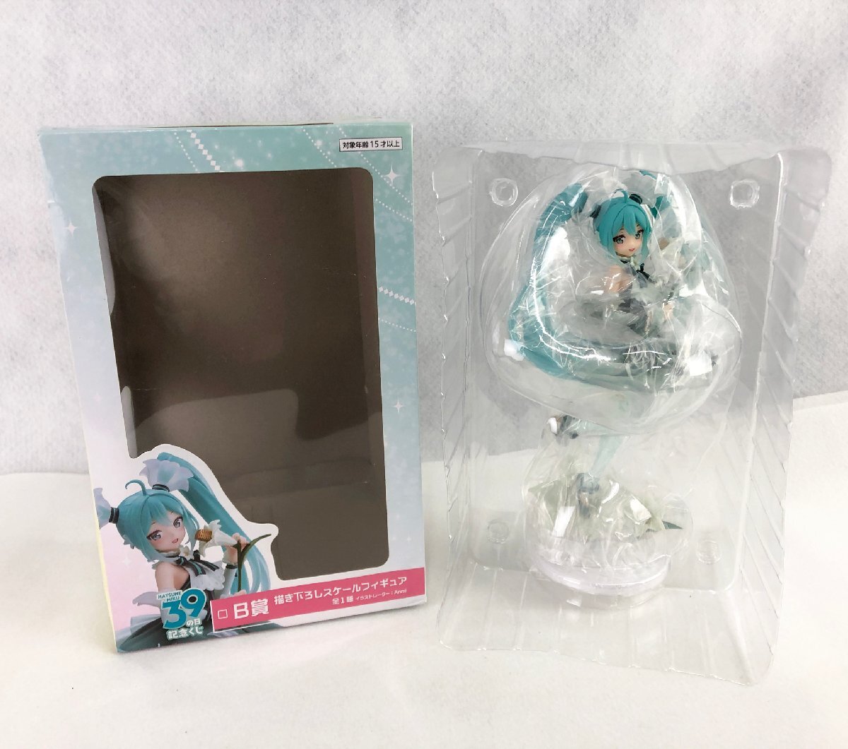 ☆中古品☆フィギュア 初音ミク 39の日記念くじ B賞 描き下ろし ☆中古品☆フィギュア 初音ミク 39の日記念くじ B賞 描き下ろし