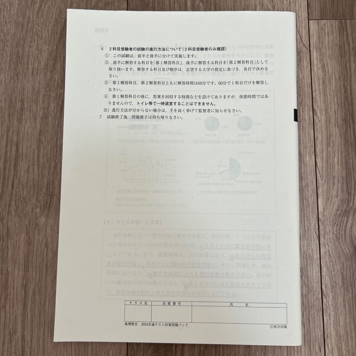 2024 共通テスト対策問題パック 河合塾 地理歴史 世界史B 日本史B 地理B 予想問題 オリジナル 河合出版 社会 大学受験 共通テスト 共テ