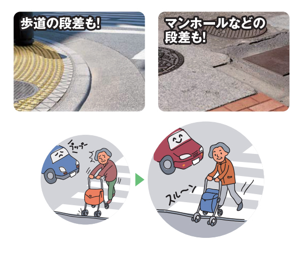  Carry s Rune N| цветок Brown (maki Tec ) коляска для пожилых compact модель CS-10FB