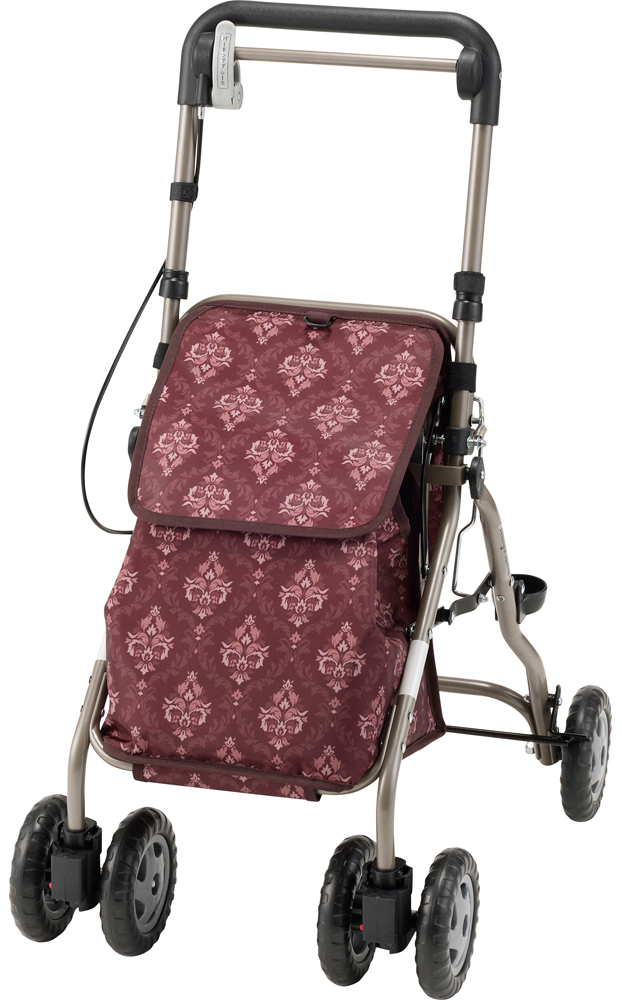  well Carry |da маска красный (maki Tec )YX-500RD коляска для пожилых средний модель 