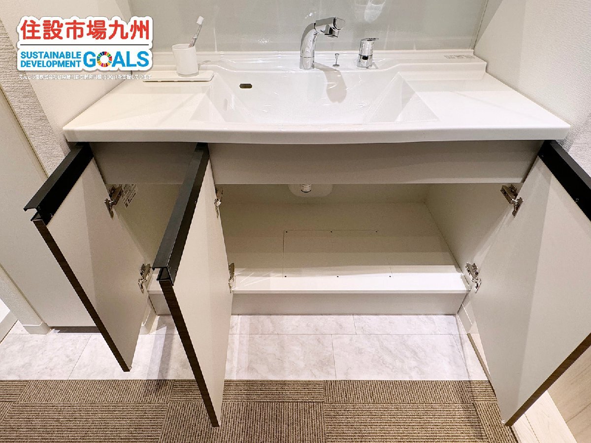 Yahoo!オークション - 【福岡】W1200 洗面化粧台 タカラ Yahoo!オークション - 【福岡】W1200 洗面化粧台 タカラ
