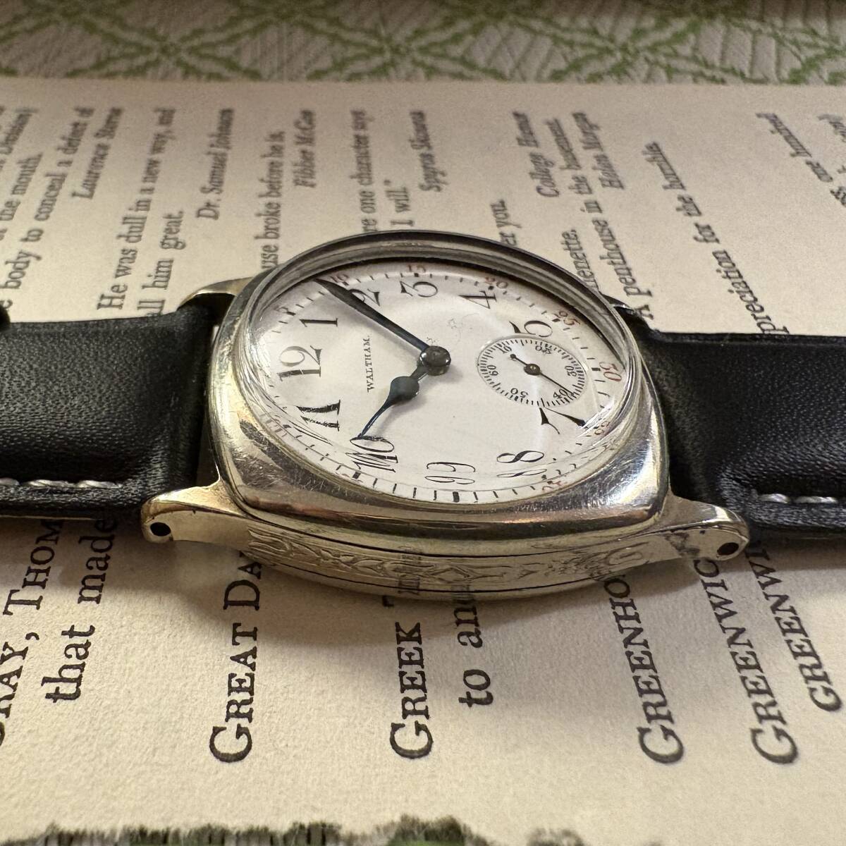 1900-1920年 WALTHAM ウォルサム 腕時計 14K金張り アンティーク 1900-1920年 WALTHAM ウォルサム 腕時計 14K金張り アンティーク