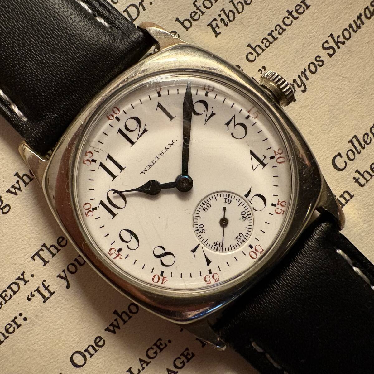 1900-1920年 WALTHAM ウォルサム 腕時計 14K金張り アンティーク 1900-1920年 WALTHAM ウォルサム 腕時計 14K金張り アンティーク