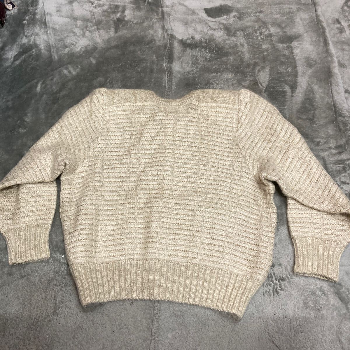 plume-d'or 長袖ニットセーター サイズ38_画像3