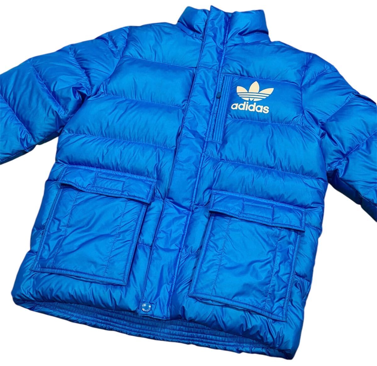 入手困難】ADIDAS Originals ダウンジャケット M BLUE 入手困難】ADIDAS Originals ダウンジャケット M BLUE