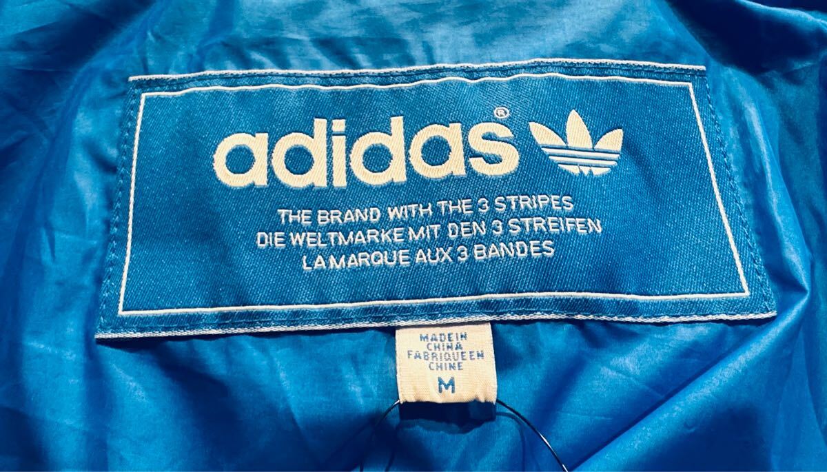 入手困難】ADIDAS Originals ダウンジャケット M BLUE 入手困難】ADIDAS Originals ダウンジャケット M BLUE