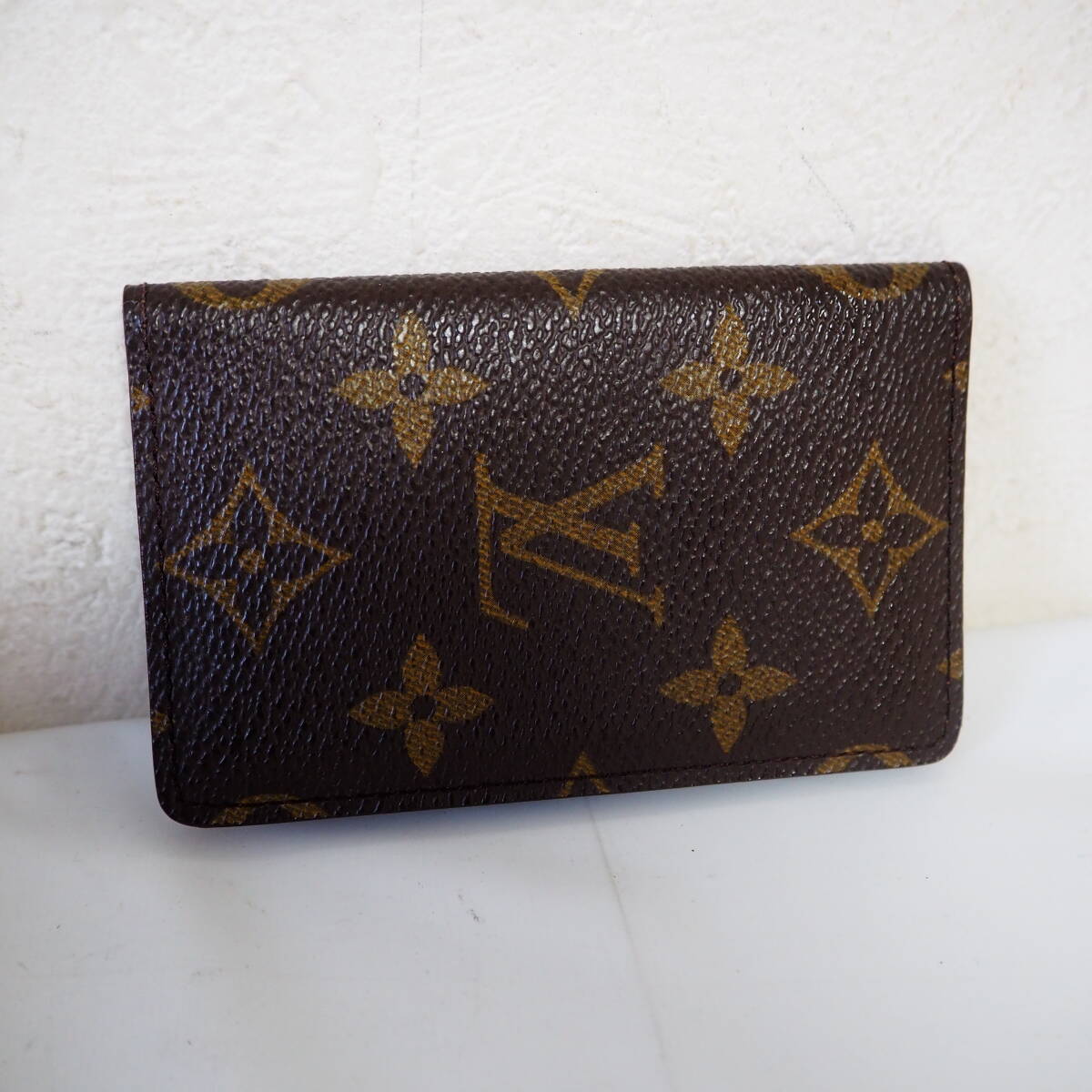 *フランス製*LOUIS VUITTON/ルイ・ヴィトン*モノグラム*カードケース*名刺入れ*ブラウン*