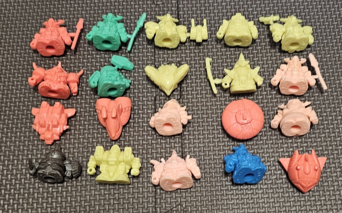バンダイ製 ガシャポン ガン消し 色々 まとめてセット (マッドアングラー、コアベース、武者ガンダム、Sガンダムなど)(検:ガンドランダー)