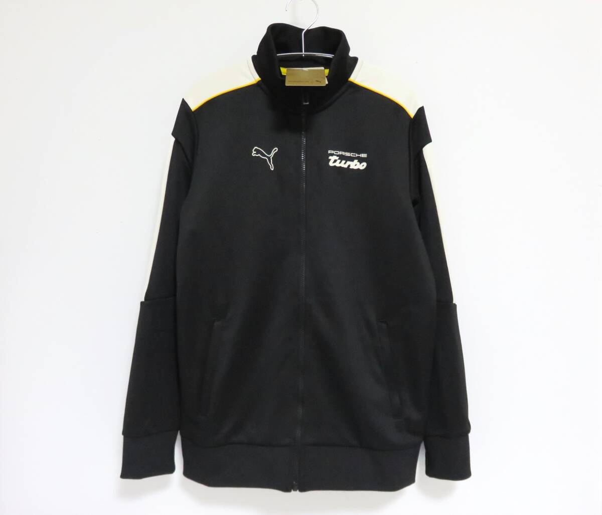送料無料 新品 PUMA × PORSCHE レガシー MT7 トラック ジャケット S ブラック プーマ ポルシェ ジャージ