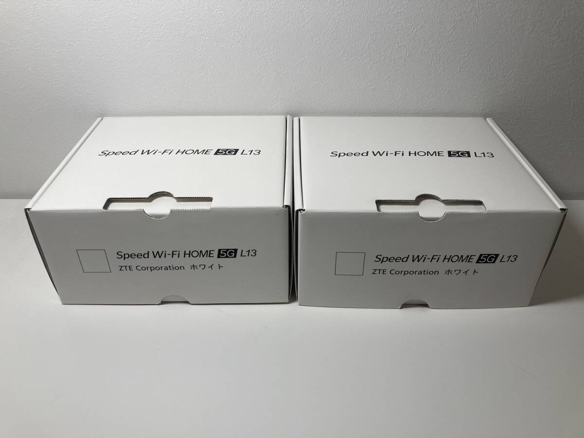 2台セット 新品 未使用 au UQ Speed Wi-Fi HOME 5G L13 ホーム 2台セット 新品 未使用 au UQ Speed Wi-Fi HOME 5G L13 ホーム
