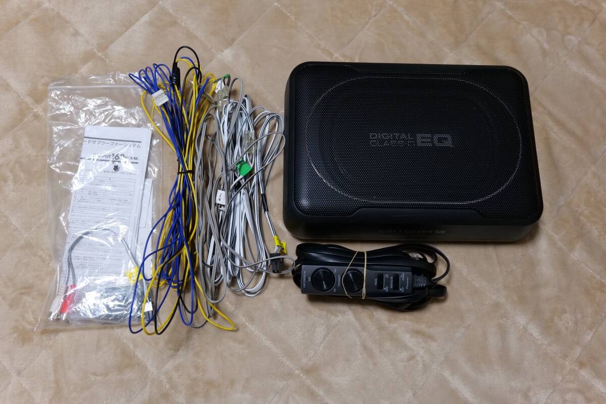 カロッツェリア TS-WX130DA サブウーファー　本体 リモコン付属 TS-WX130DA | サブウーファー | スピーカー | パイオニア株式会社