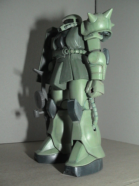 バンダイ　HGUC　1/144　MS-06　量産型ザク　設定準拠フル塗装済カスタム完成品