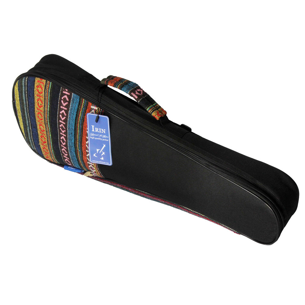 ウクレレバッグ カラフル 21インチ ソプラノウクレレ ウクレレウケバッグ エスニック ナショナルスタイル 耐久性 厚手ショルダー調節可 _画像3