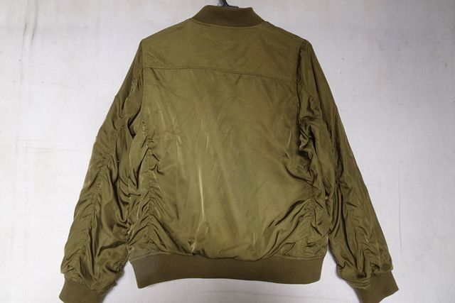 Private Pause/プライベートポーズ/リバーシブルブルゾン/ジャンパー/アウター/前ジップアップ/くすみピンク/カーキ/Mサイズ(12/19R6)_画像4