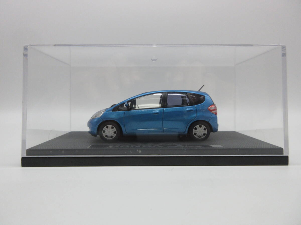1/43 ホンダ FIT JAZZ フィット ジャズ スカイルーフ カラーサンプル ディーラー特注 ミニカー　ライトブルー