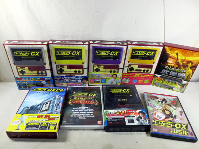 新品同様　ゲームセンターCX　メガドライブ　武道館　３丁目　BOX18　BOX16　DVD　セット