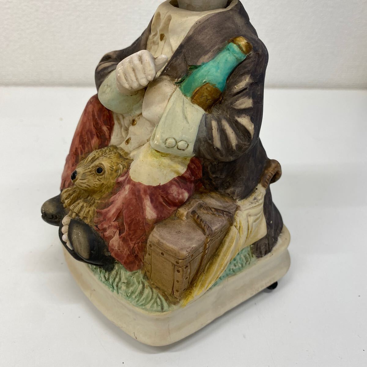 refle* [ Junk ]WACO колеблющийся .. san музыкальная шкатулка украшение интерьер Showa Retro текущее состояние товар 