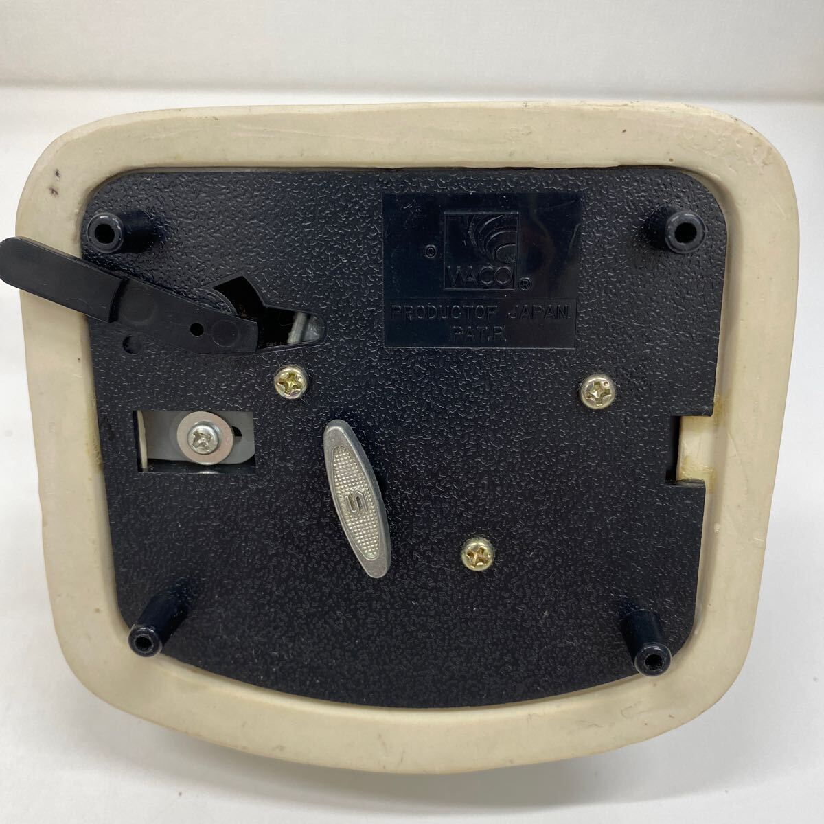 refle* [ Junk ]WACO колеблющийся .. san музыкальная шкатулка украшение интерьер Showa Retro текущее состояние товар 