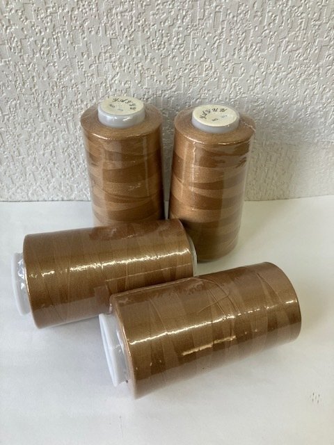 ミシン用 巻き 縫い纟 ブラウン?。磦€セット KK0234