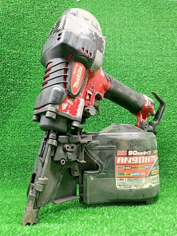 ◎マキタ(Makita) 高圧エア釘打 AN911H エア漏れも送り不良も ◎マキタ(Makita) 高圧エア釘打 AN911H エア漏れも送り不良も