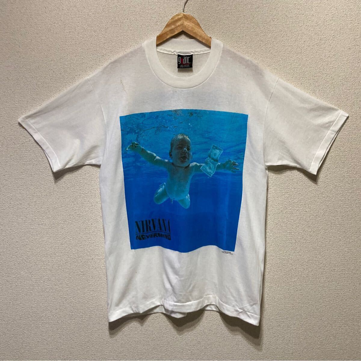 USA製 NIRVANA NEVERMIND Vintage tee shirt kurt cobain カート USA製 NIRVANA NEVERMIND Vintage tee shirt kurt cobain カート