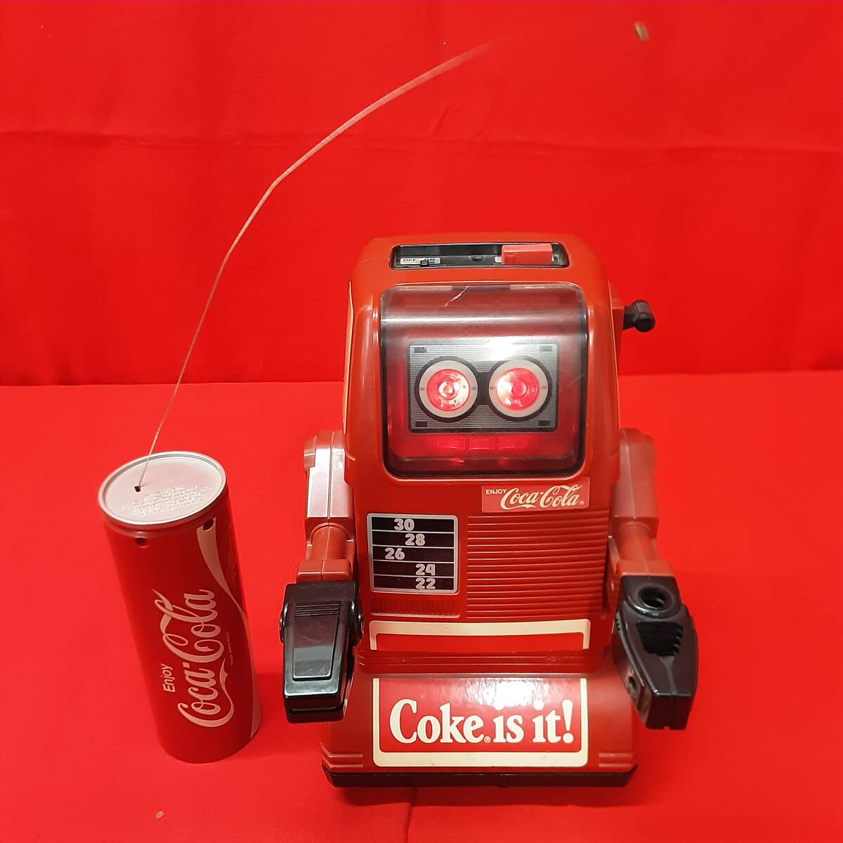 ☆コカ・コーラ 懸賞品 トーキングロボット ラジコン / 当時物 ☆コカ・コーラ 懸賞品 トーキングロボット ラジコン / 当時物