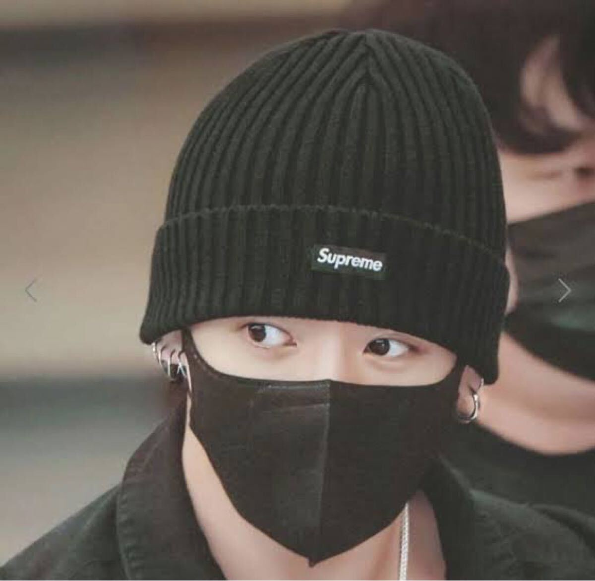 送料無料 黒 Supreme Overdyed Beanie Black box logo 送料無料 黒 Supreme Overdyed Beanie Black box logo