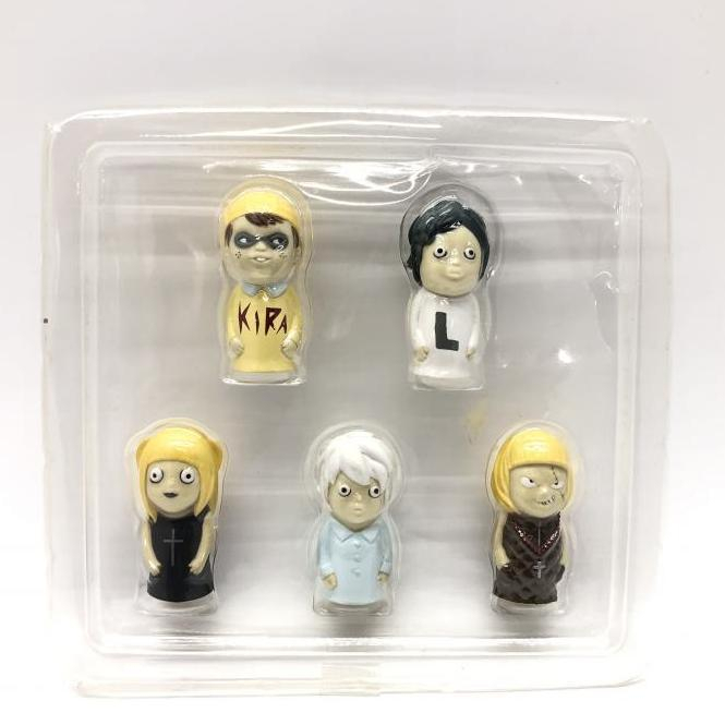 【中古】開封） ＤＥＡＴＨ ＮＯＴＥ ニア特性キラ事件シュミレート指人形 ５体セット[240024486979]