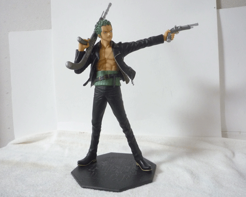 ワンピース　DOOR PAINTING COLLECTION FIGURE　ロロノア?ゾロ　三銃士Ver　フィギュア　訳あり