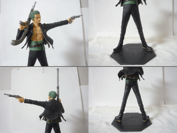 ワンピース　DOOR PAINTING COLLECTION FIGURE　ロロノア?ゾロ　三銃士Ver　フィギュア　訳あり