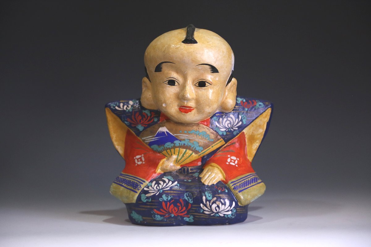 長期保管品】博多人形 明石の君 国崎信正作 箱・木札付き (2025 長期保管品】博多人形 明石の君 国崎信正作 箱・木札付き (2025