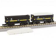 新品鉄道模型 Zゲージ 1/220 セキ6000 広 2両入り [T005-2]