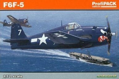 新品プラモデル 1/72 F6F-5 Hellcat [7077]