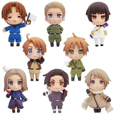 中古トレーディングフィギュア 全8種セット 「カラコレ ヘタリア 中古トレーディングフィギュア 全8種セット 「カラコレ ヘタリア